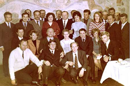 The developers of the "Carat" computer and customer's naval of the USSR